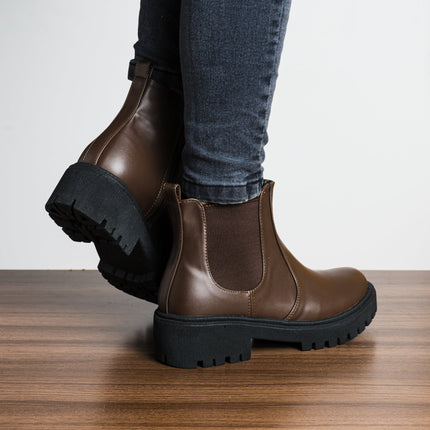Botas Davida - Marrón - Tienda Nébula