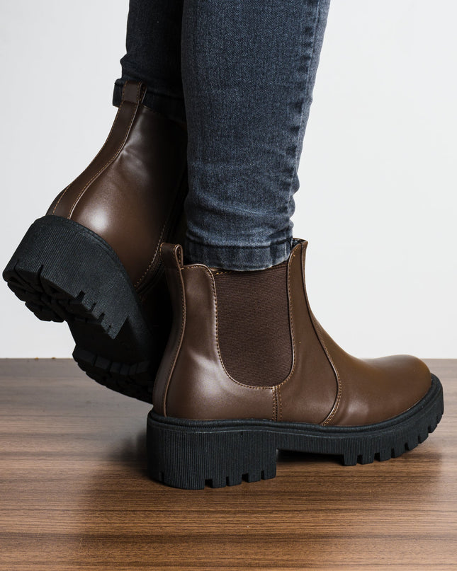Botas Davida - Marrón - Tienda Nébula