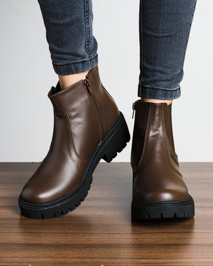 Botas Davida - Marrón - Tienda Nébula