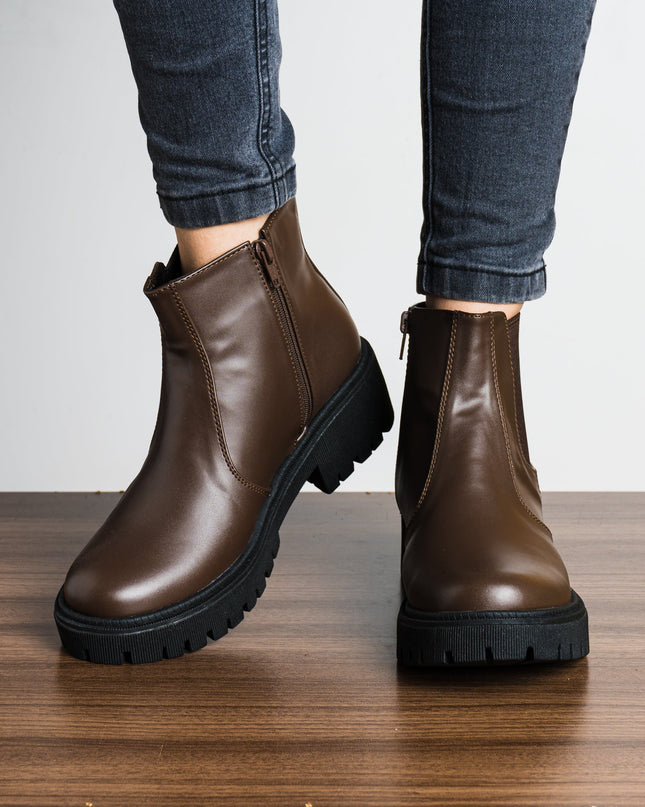 Botas Davida - Marrón - Tienda Nébula