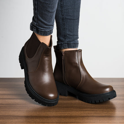 Botas Davida - Marrón - Tienda Nébula