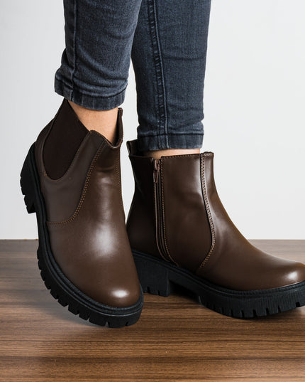 Botas Davida - Marrón - Tienda Nébula