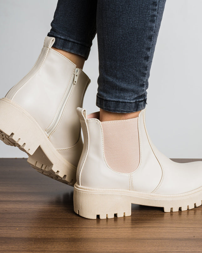 Botas Davida - Nude - Tienda Nébula