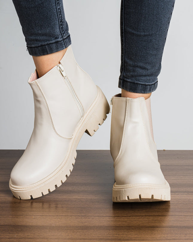 Botas Davida - Nude - Tienda Nébula