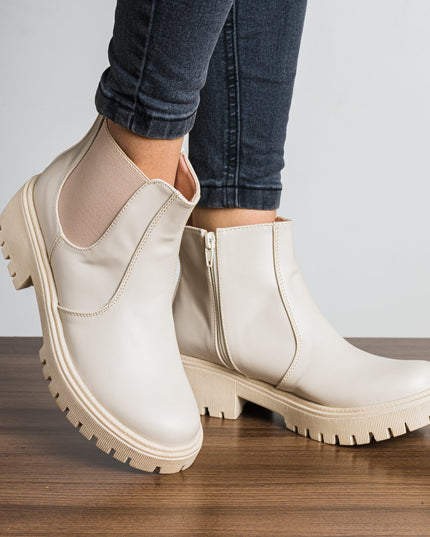 Botas Davida - Nude - Tienda Nébula