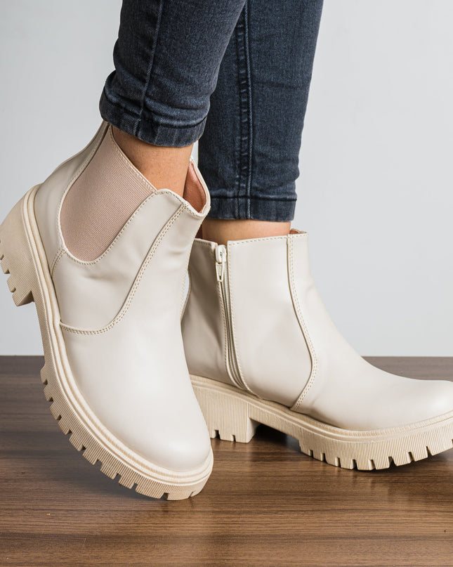 Botas Davida - Nude - Tienda Nébula