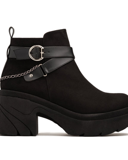 Botas Dimryt - Negro Gamuza - Tienda Nébula