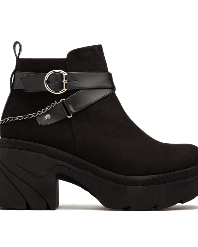 Botas Dimryt - Negro Gamuza - Tienda Nébula