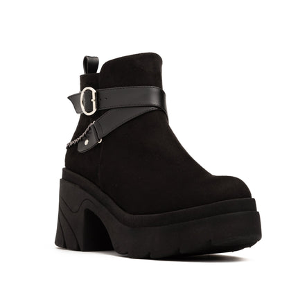 Botas Dimryt - Negro Gamuza - Tienda Nébula