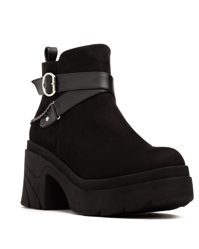 Botas Dimryt - Negro Gamuza - Tienda Nébula
