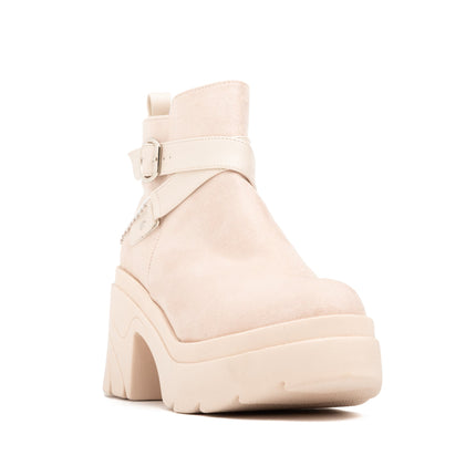 Botas Dimryt - Nude Gamuza - Tienda Nébula