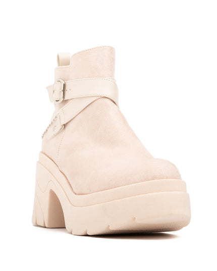 Botas Dimryt - Nude Gamuza - Tienda Nébula