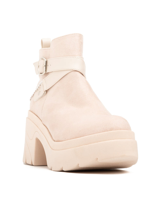 Botas Dimryt - Nude Gamuza - Tienda Nébula