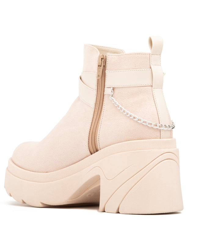 Botas Dimryt - Nude Gamuza - Tienda Nébula