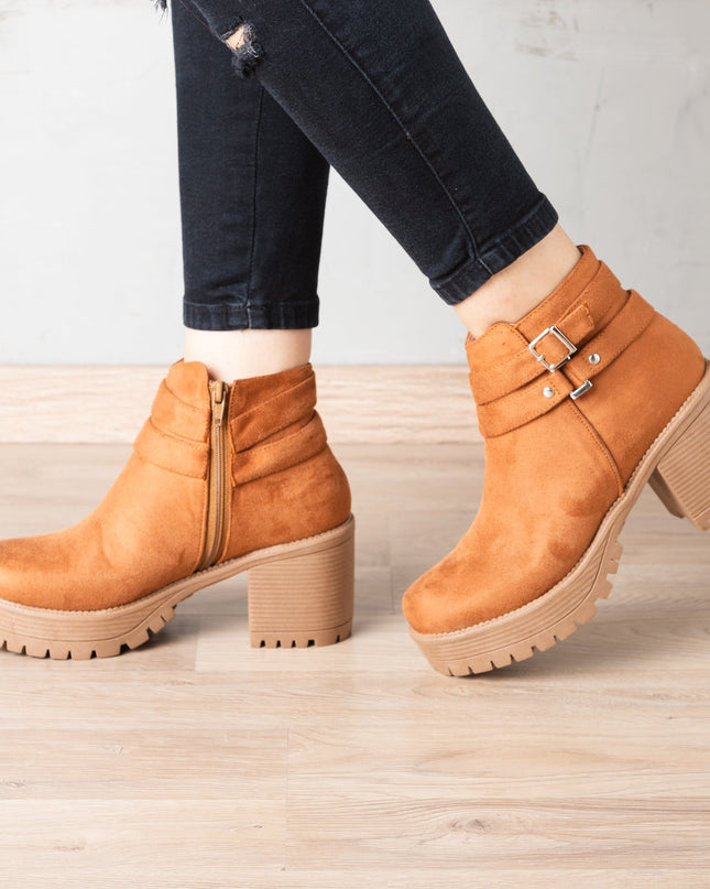 Botas Donia - Camel - Tienda Nébula