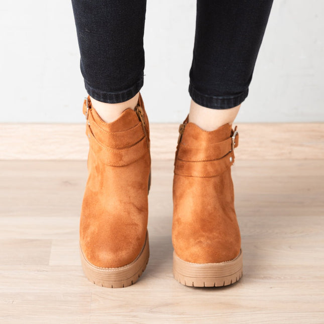 Botas Donia - Camel - Tienda Nébula