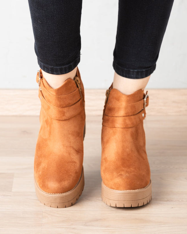 Botas Donia - Camel - Tienda Nébula