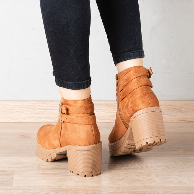 Botas Donia - Camel - Tienda Nébula