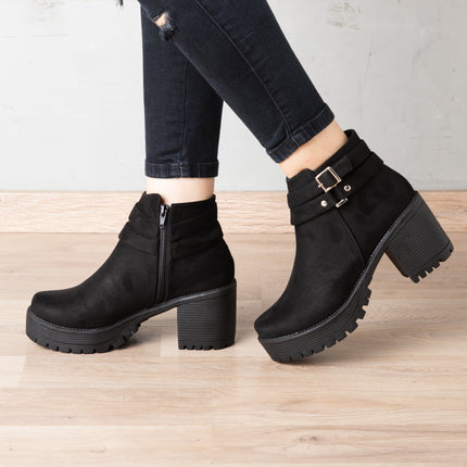 Botas Donia - Negro - Tienda Nébula