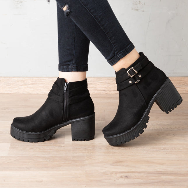 Botas Donia - Negro - Tienda Nébula