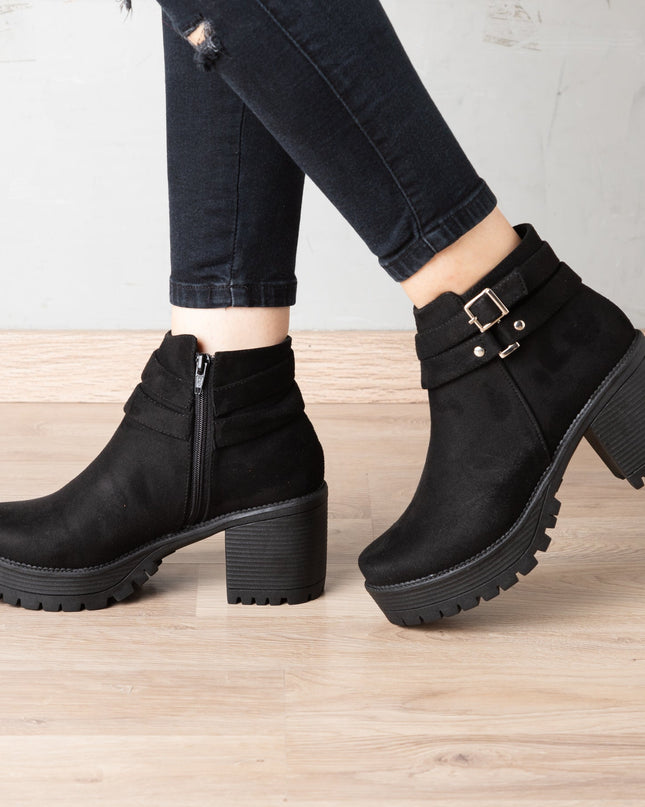 Botas Donia - Negro - Tienda Nébula
