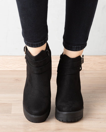 Botas Donia - Negro - Tienda Nébula