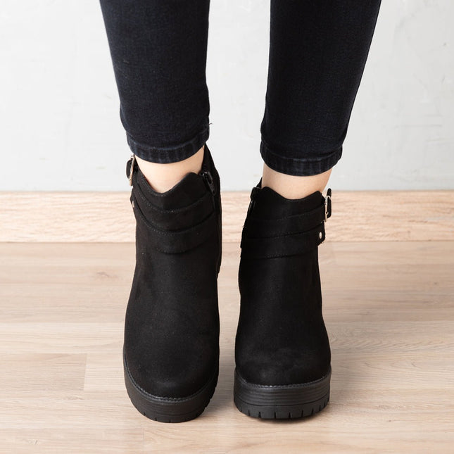Botas Donia - Negro - Tienda Nébula