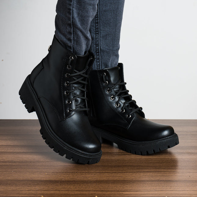 Botas Edna - Negro - Tienda Nébula