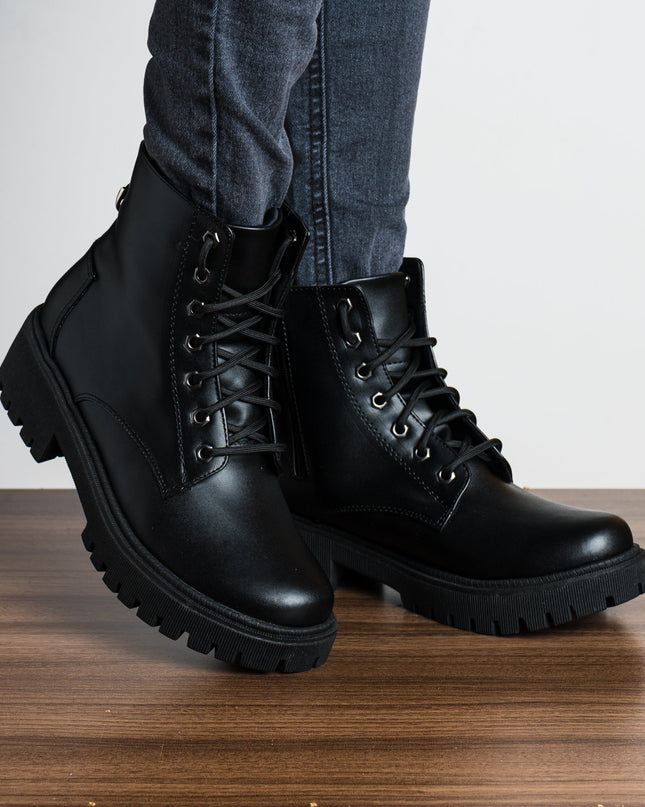 Botas Edna - Negro - Tienda Nébula