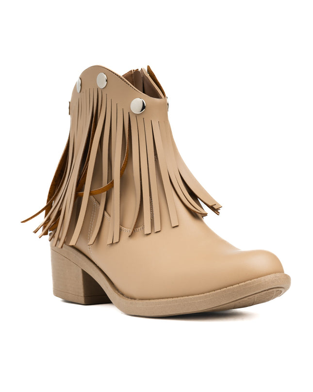 Botas Ekaterina - Beige - Tienda Nébula