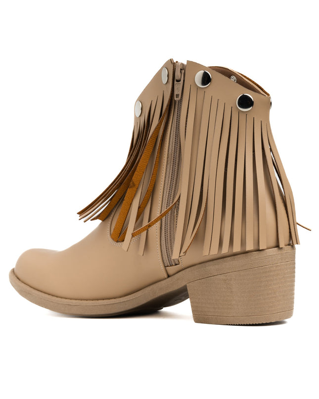 Botas Ekaterina - Beige - Tienda Nébula