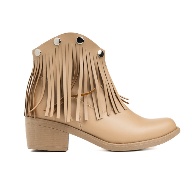 Botas Ekaterina - Beige - Tienda Nébula