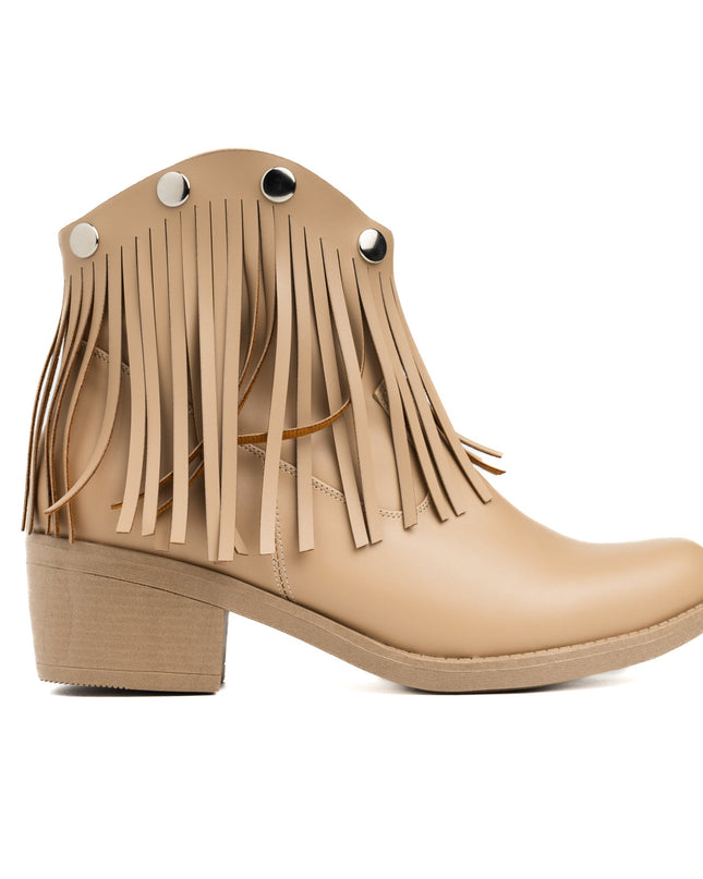Botas Ekaterina - Beige - Tienda Nébula