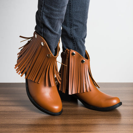 Botas Ekaterina - Camel - Tienda Nébula
