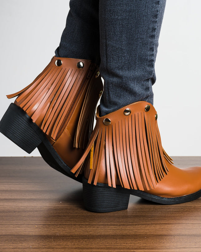 Botas Ekaterina - Camel - Tienda Nébula