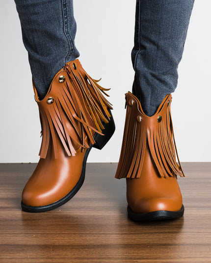 Botas Ekaterina - Camel - Tienda Nébula
