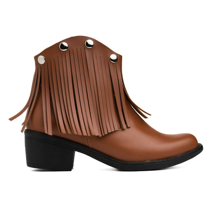 Botas Ekaterina - Camel - Tienda Nébula