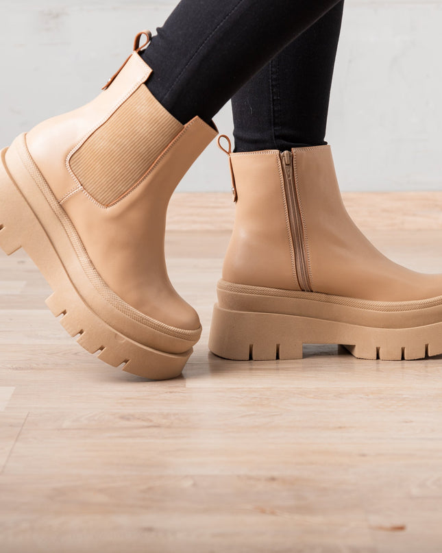 Botas Fishert - Beige - Tienda Nébula