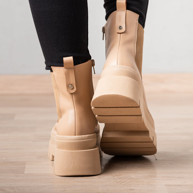 Botas Fishert - Beige - Tienda Nébula