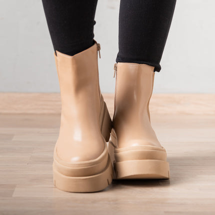 Botas Fishert - Beige - Tienda Nébula