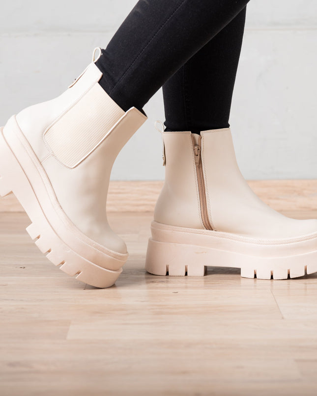 Botas Fishert - Nude - Tienda Nébula