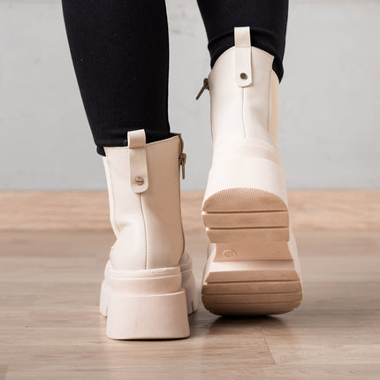 Botas Fishert - Nude - Tienda Nébula