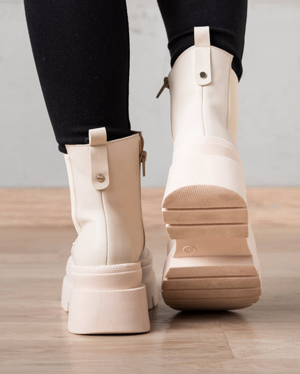 Botas Fishert - Nude - Tienda Nébula