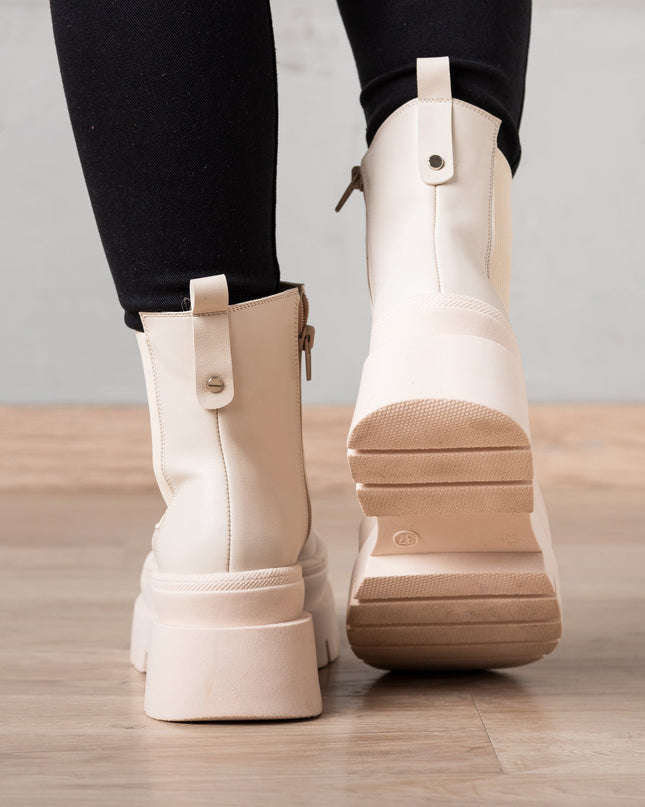 Botas Fishert - Nude - Tienda Nébula