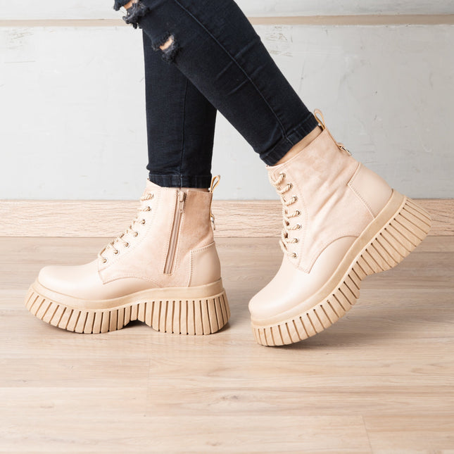 Botas Gazkpo - Beige - Tienda Nébula