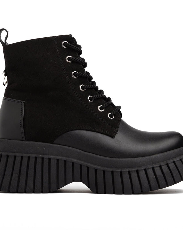 Botas Gazkpo - Negro Gamuza - Tienda Nébula