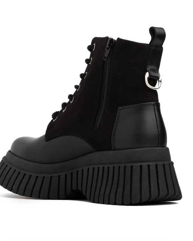 Botas Gazkpo - Negro Gamuza - Tienda Nébula