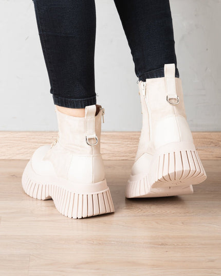 Botas Gazkpo - Nude - Tienda Nébula