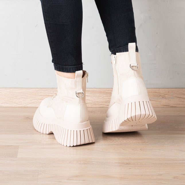 Botas Gazkpo - Nude - Tienda Nébula