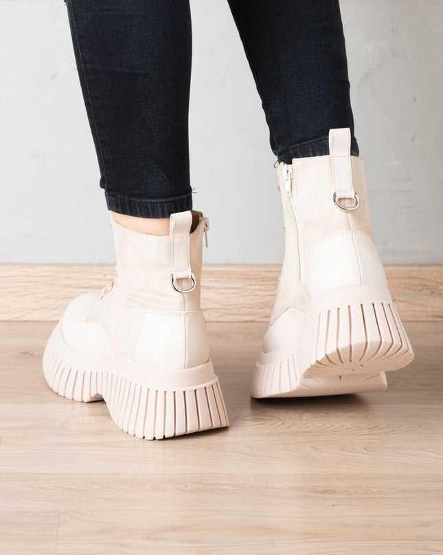 Botas Gazkpo - Nude - Tienda Nébula